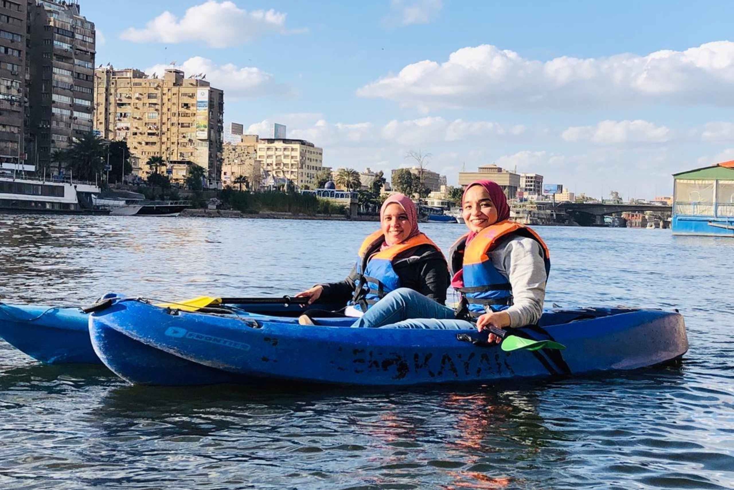 Il Cairo: tour guidato in kayak sul fiume Nilo