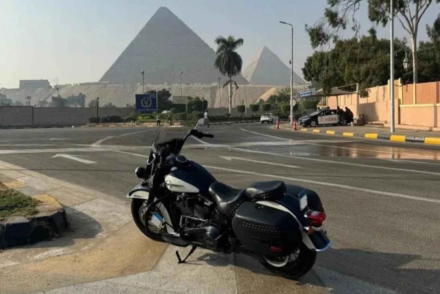 Kairo: Heldagstur på Harley Davidson-motorcykel