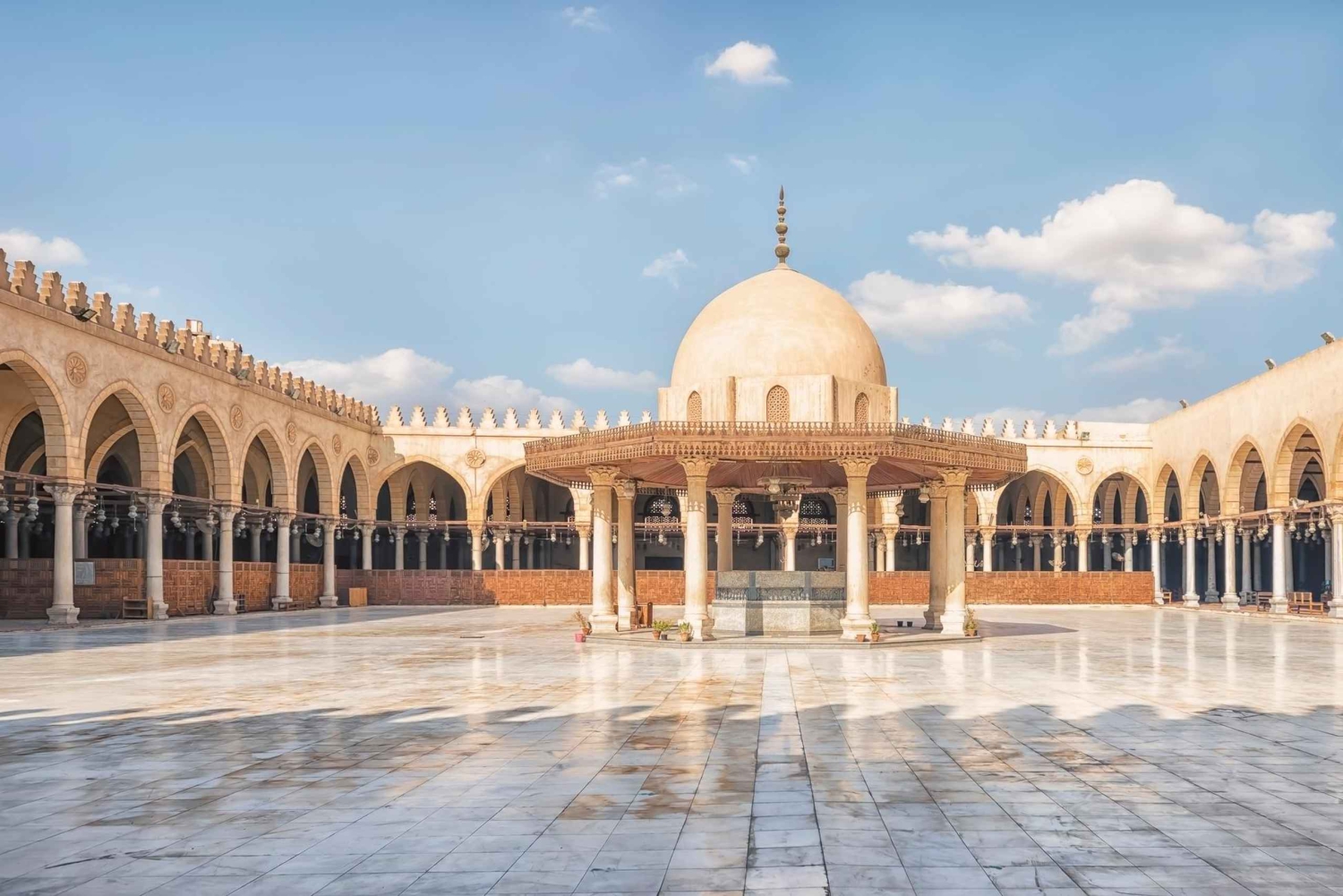 Tour del patrimonio del Cairo: Palazzo d'Oro, la moschea più antica con pranzo