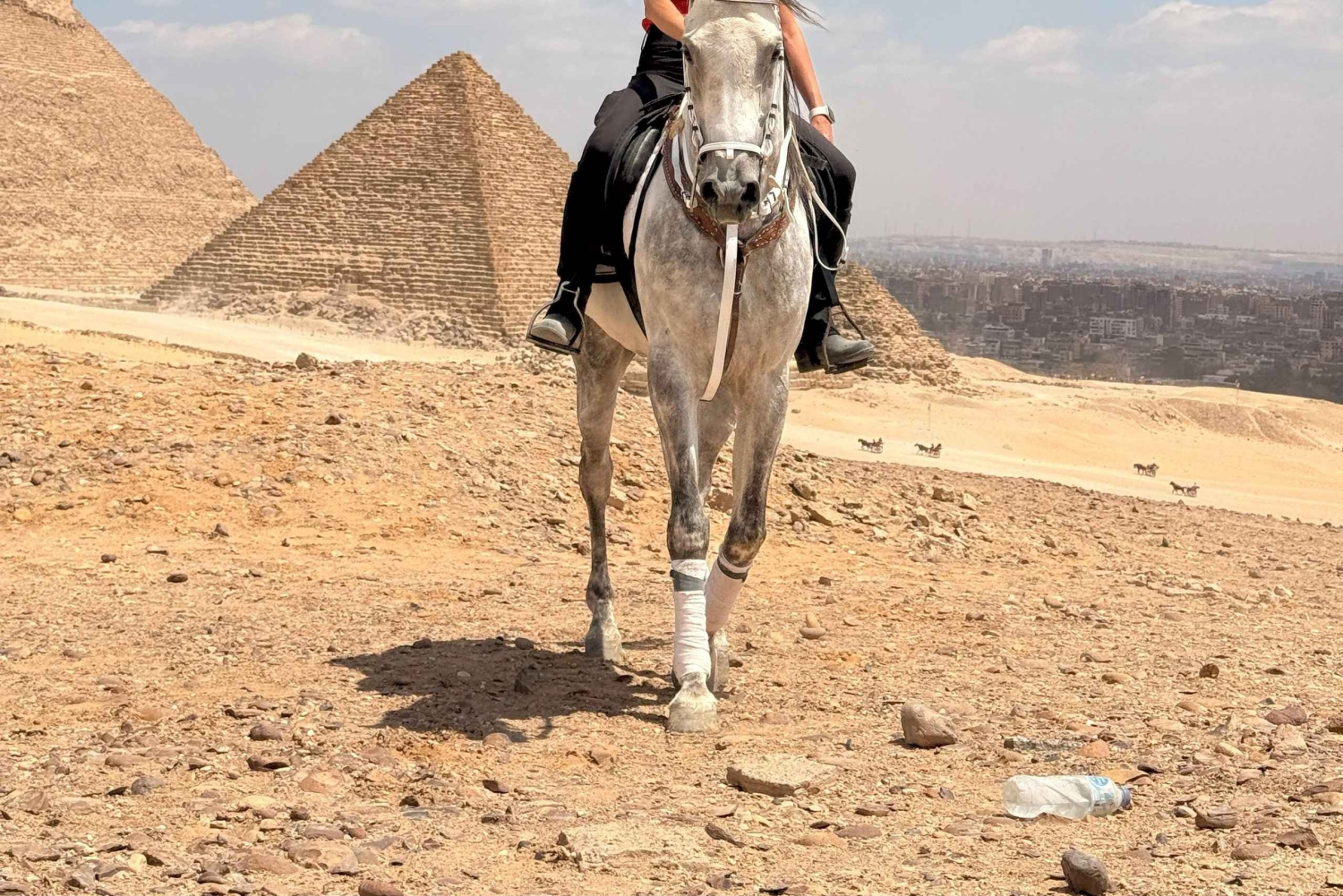 Kairo: Ridning ved pyramiderne i Giza