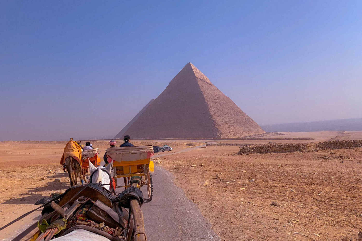 Cairo: Tur til Giza-pyramiderne og tur i hestevogn