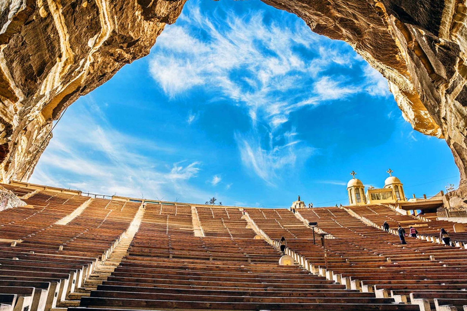 Le Caire : Le Caire copte, l'église des grottes et la Felucca - visite privée d'une journée
