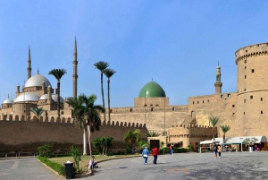 Le Caire/Giza : Visite de la citadelle de Saladin, du musée égyptien et du bazar