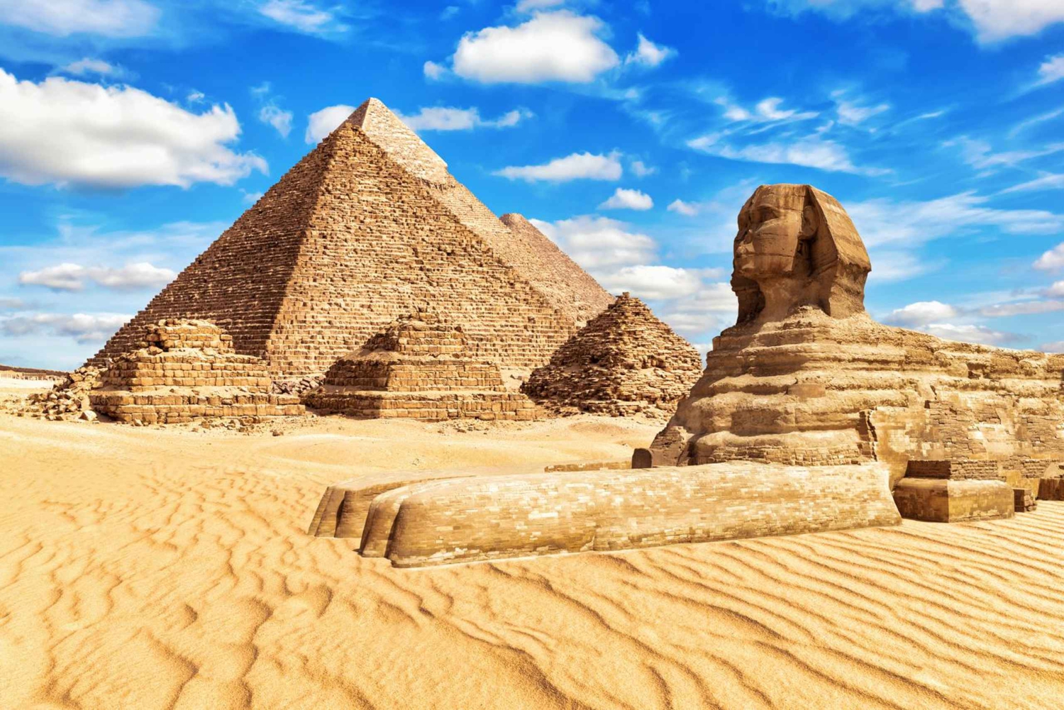 Oplev den store pyramide i Giza (Khufu-pyramiden)