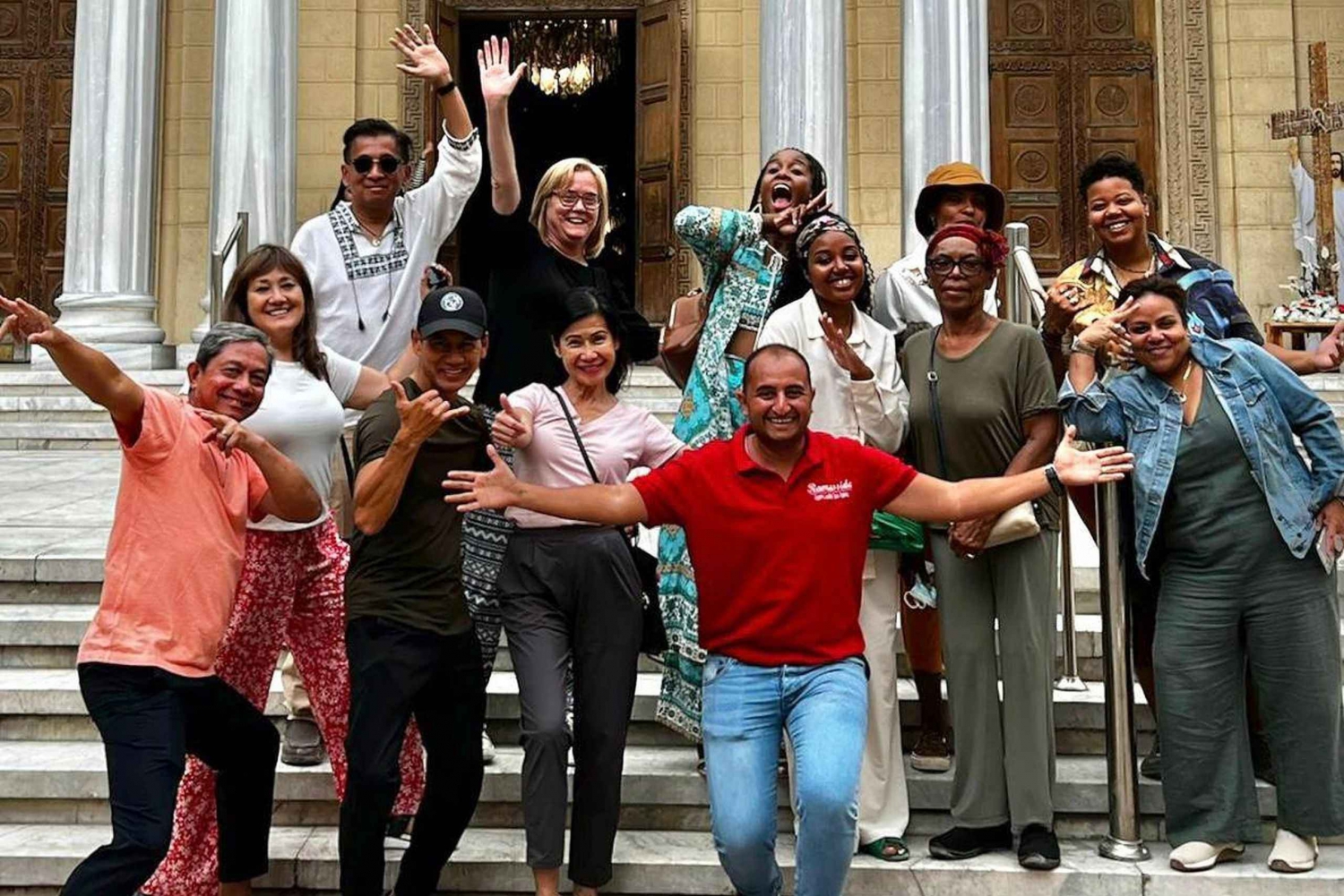 Fra havnen i Alexandria: Cairo, Giza-pyramiderne og det egyptiske museum