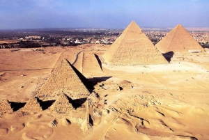 Fra Alexandria Havn: Pyramiderne i Giza, Det Egyptiske Museum og basaren