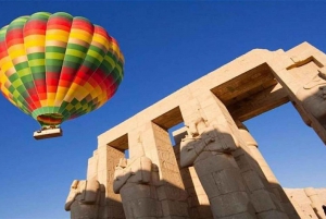 Kairo: 4-dages Nile-krydstogt til Luxor med ballon og fly