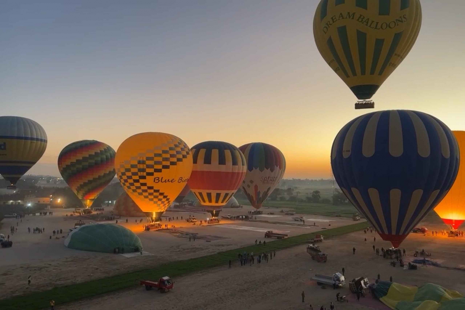 Fra Cairo: 5-dages nilkrydstogt til Aswan og ballonflyvning