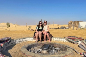 From Cairo: Desert Safari, Camel Ride, Magic Lake, & Lunch