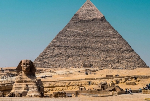Giza Sunrise Pyramid Guidad tur med kamelridning och frukost