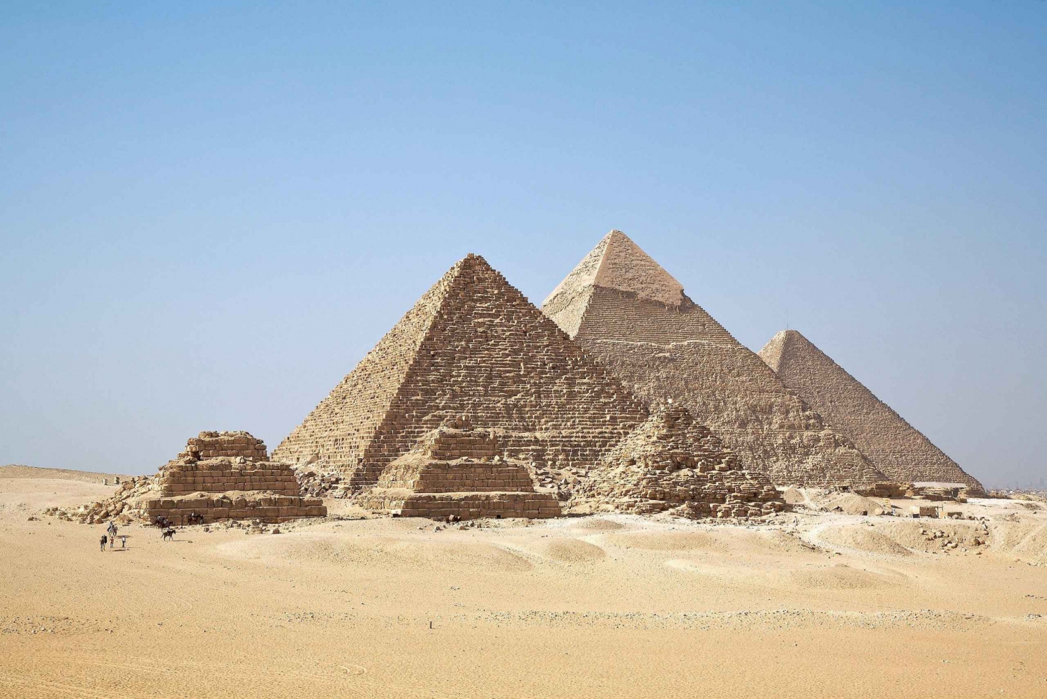 Tour privato delle Piramidi di Giza e della Sfinge dal Cairo con pranzo