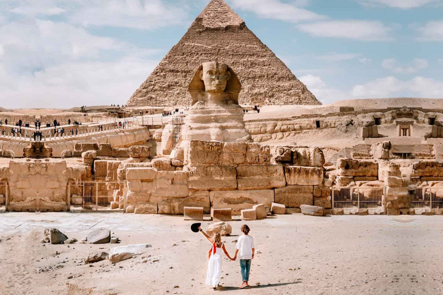 Kairo: De stora pyramiderna Rundtur till de stora pyramiderna i Giza och Egyptiska museet