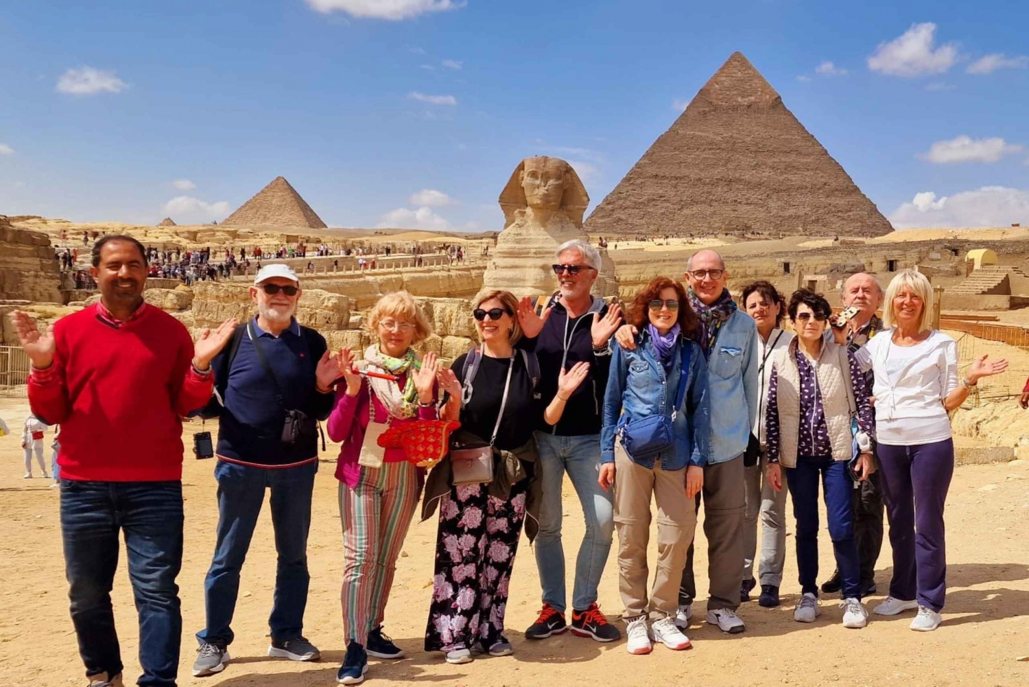 ポートサイドからピラミッドとカイロの旅