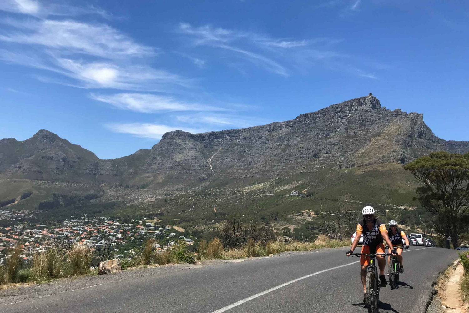 Kaapstad: mountainbiketocht langs de Tafelberg