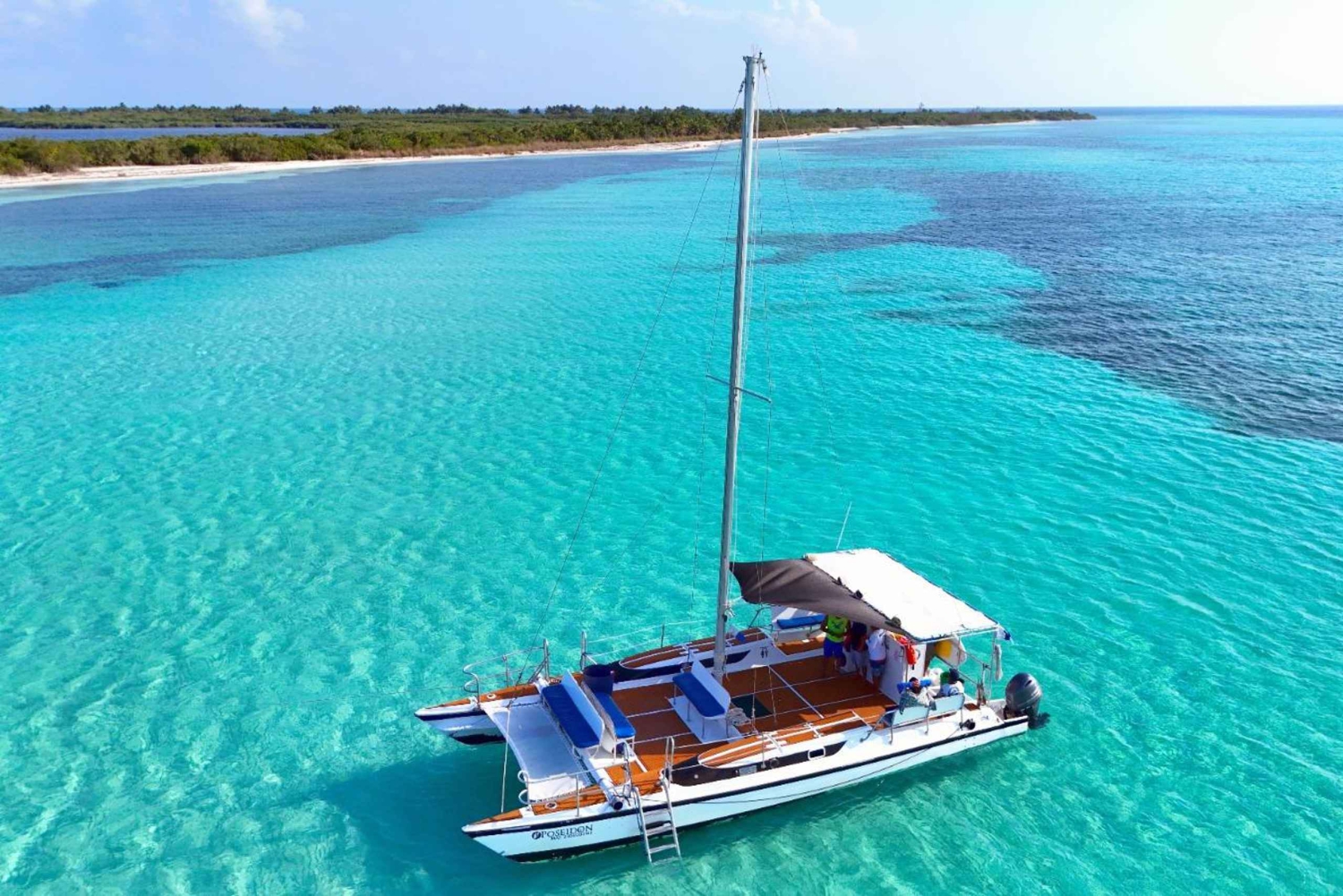 4 timers oplevelse i skildpaddereservat på en luksuriøs katamaran