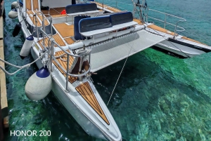 4-godzinna wycieczka do rezerwatu żółwi na luksusowym katamaranie