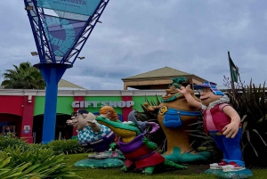 Buenos Aires: Parque de la Costa med transport tur/retur