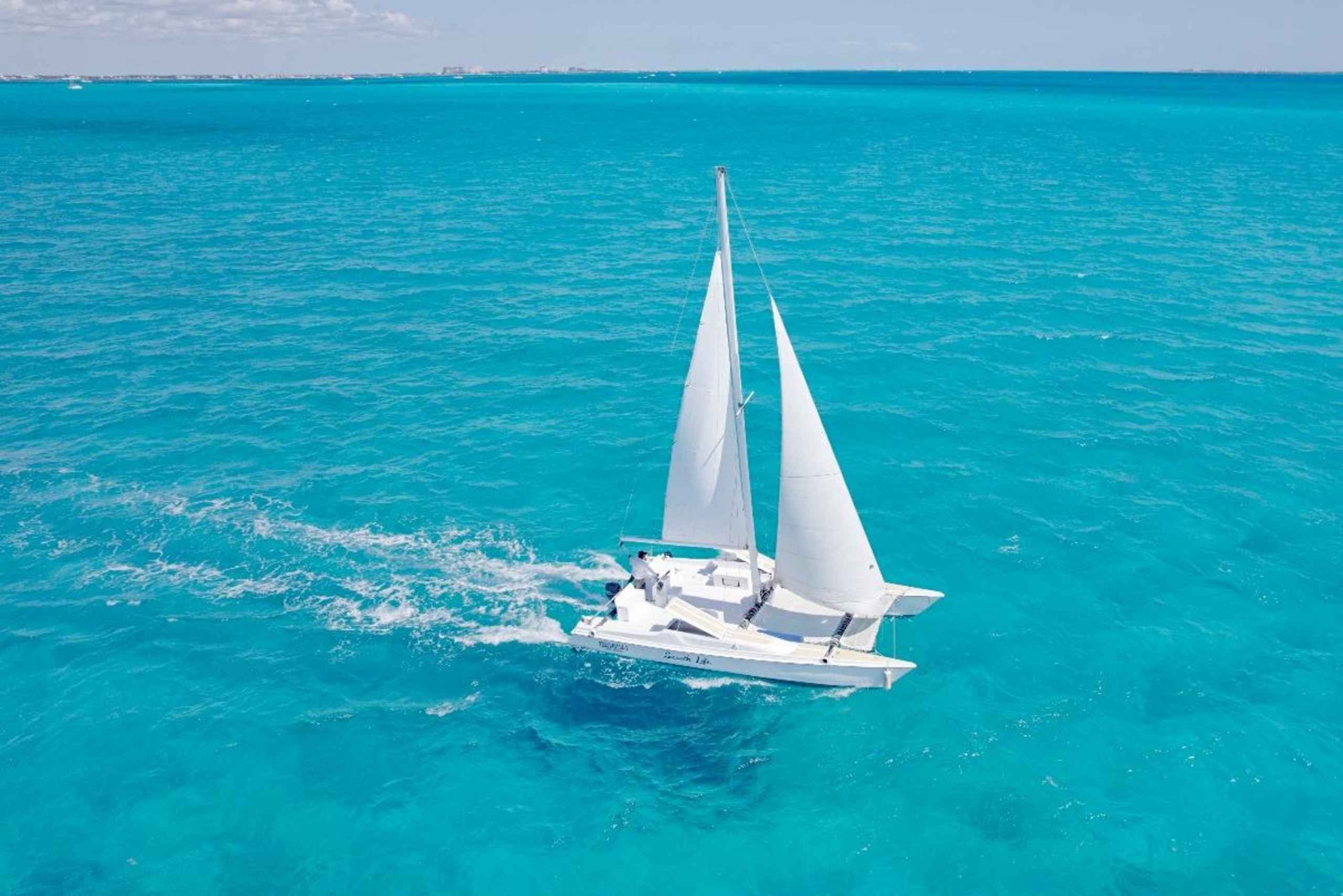 Cancún : Catamaran privé tout compris