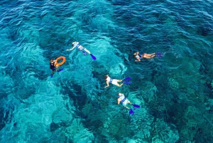 Cancun: Chichen Itza wczesny dostęp i katamaran Isla Mujeres