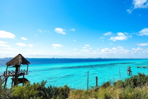 Cancun: Chichen Itza wczesny dostęp i katamaran Isla Mujeres