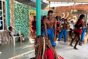 Carthagène : Visite de Palenque, spectacle de danse, déjeuner, prise en charge incluse.