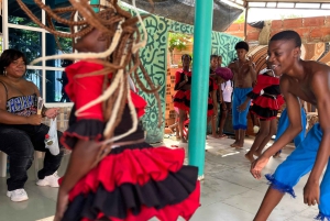 Carthagène : Visite de Palenque, spectacle de danse, déjeuner, prise en charge incluse.