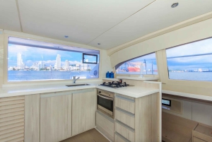 Cartagena: Rosario-øyene 43 Leopard katamarancruise