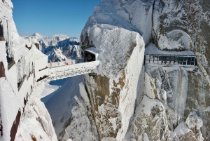 Chamonix : visite guidée de l'Aiguille du Midi et de Montenvers