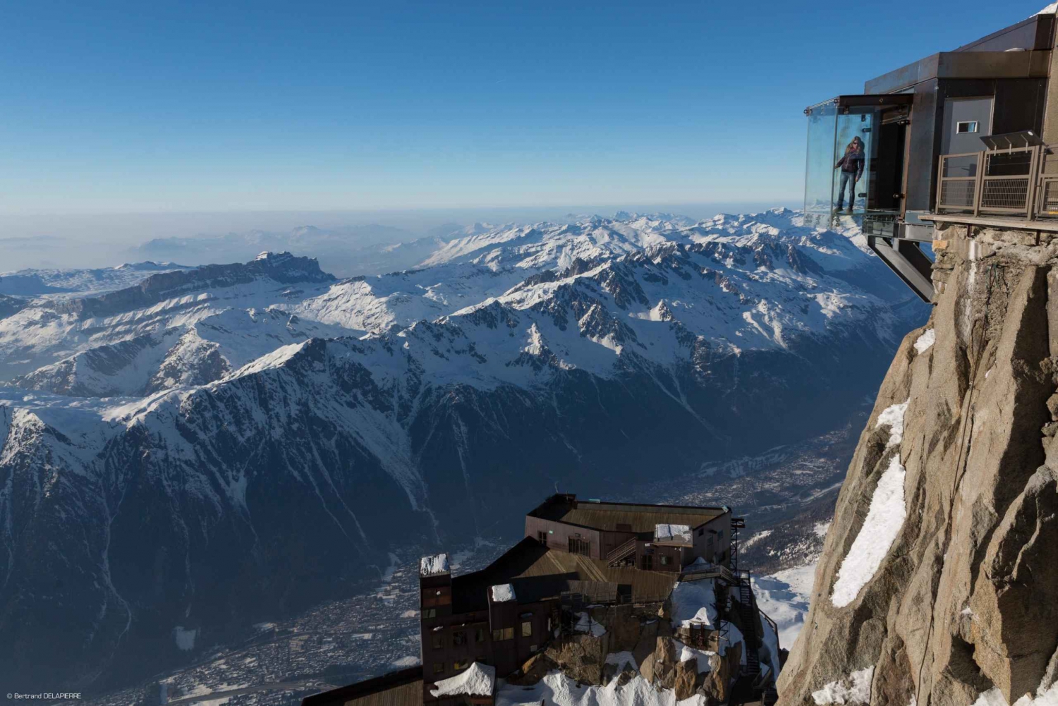 Depuis Genève : Excursion à Chamonix en téléphérique et en train