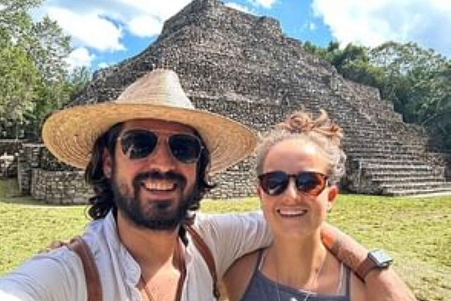 Costa Maya: Wycieczka po mieście Majów Chacchoben i lagunie Bacalar