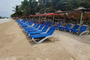 Privat tur til Costa Maya-havnen: Chacchoben-ruinerne og strandklubben