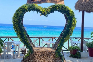 Cozumel: All-inclusive strandklubb med dagspass och öppen bar