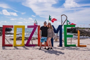 Cozumel: Private Jeep-Tour mit Mittagessen und Schnorcheln