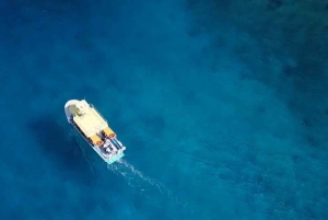 Cozumel: Privat VIP-glasbundbåd og snorkeltur