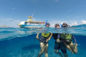 Cozumel: Privat VIP-glasbundbåd og snorkeltur