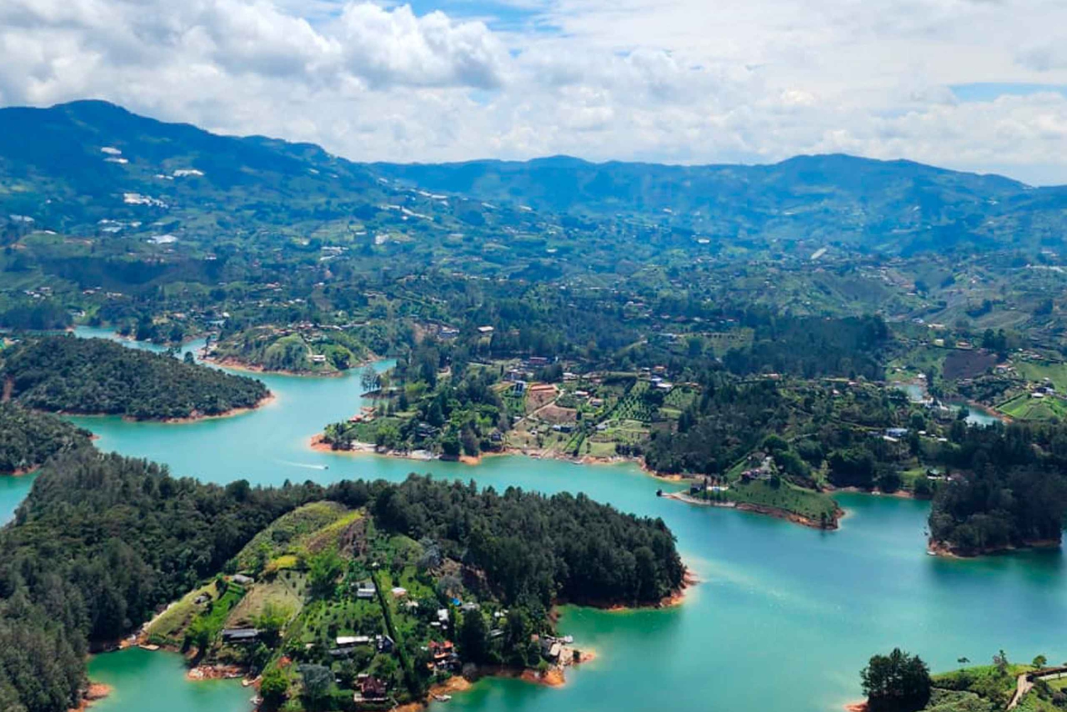 Depuis Medellín : Visite privée de Guatapé et du rocher de Peñol