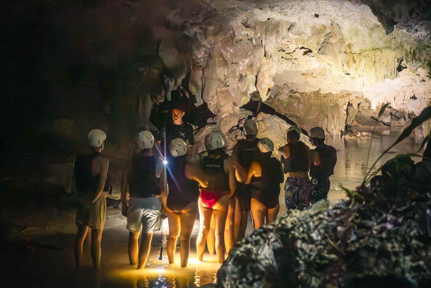 Fra Playa del Carmen eller Tulum: Rio Sagrado-oplevelsen