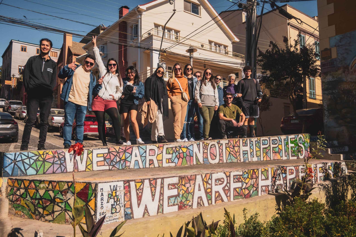 Santiagosta: Casablanca, Valparaíso, Viña del Mar ja Reñaca (taide ja meri).