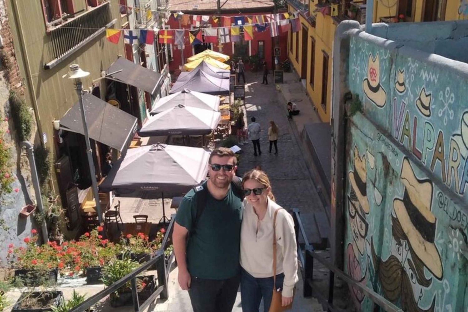 Vanuit Santiago: Tour naar Valparaiso & Casablanca Valley Winery