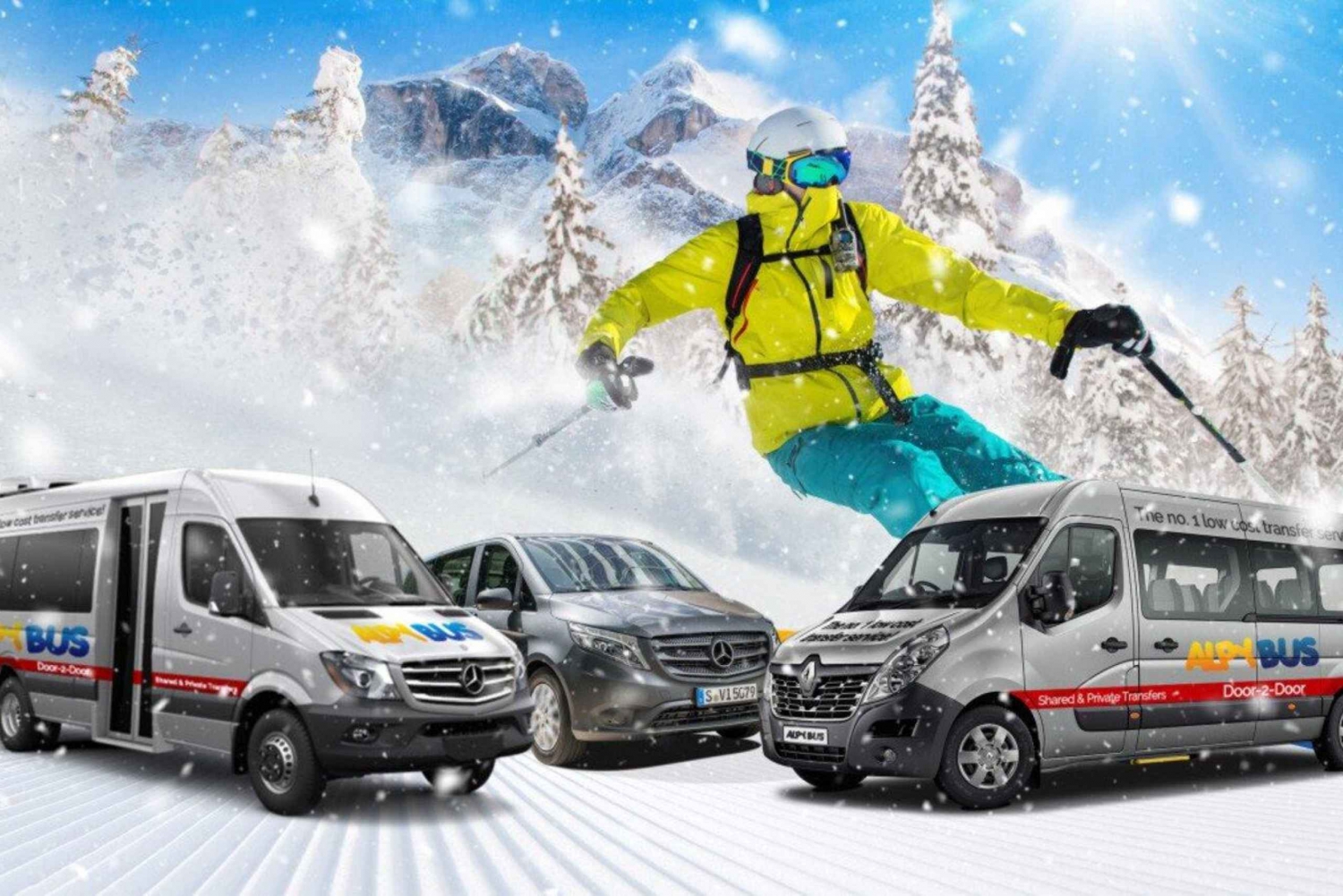 Genewa: Transfer autobusem z/do Chamonix na lotnisku w Genewie