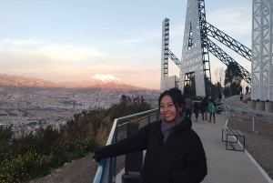 La Paz: wycieczka prywatna do punktu widokowego z przekąskami i zdjęciami