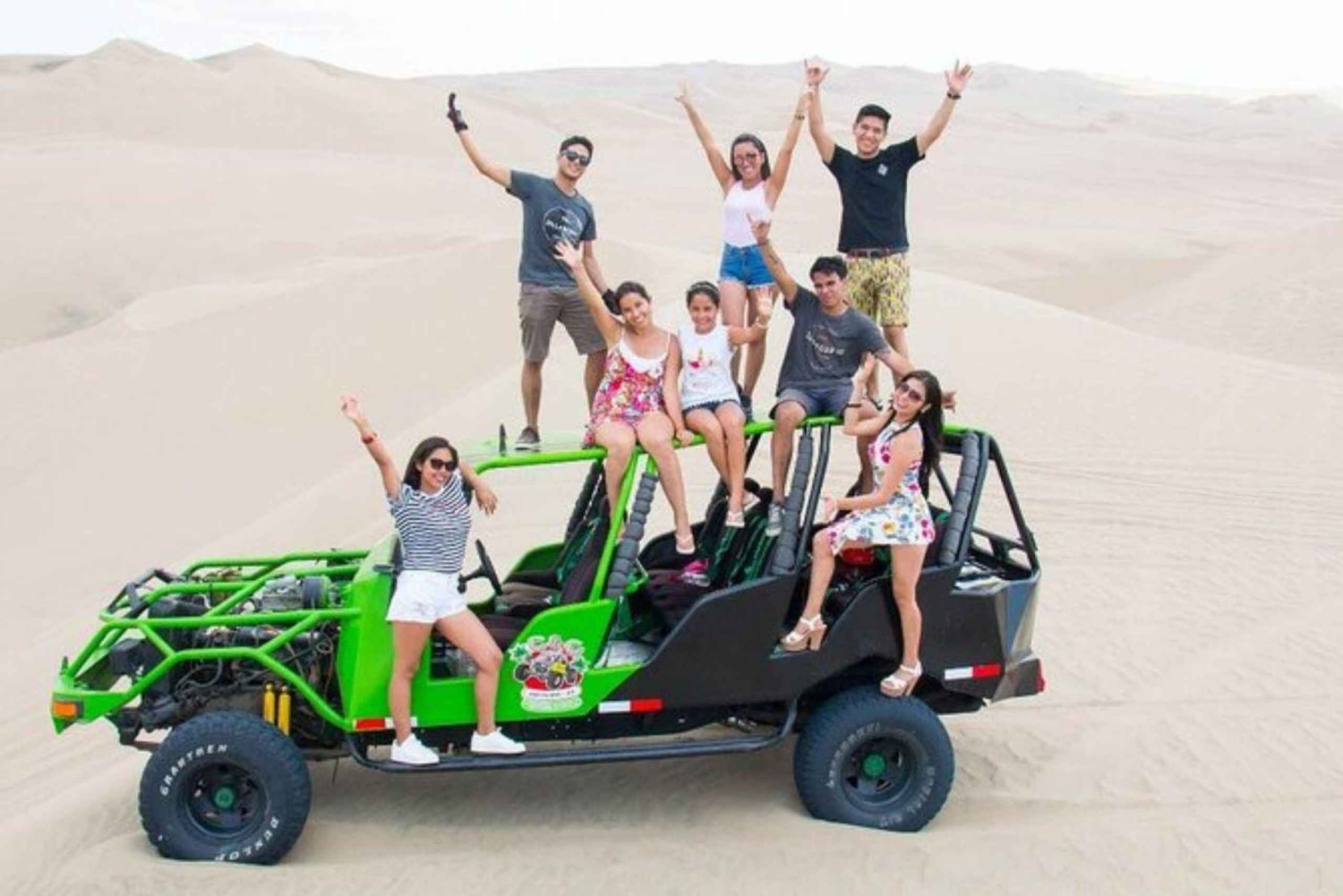 Lima: Paracas og Huacachina-oasen - guidet dagstur