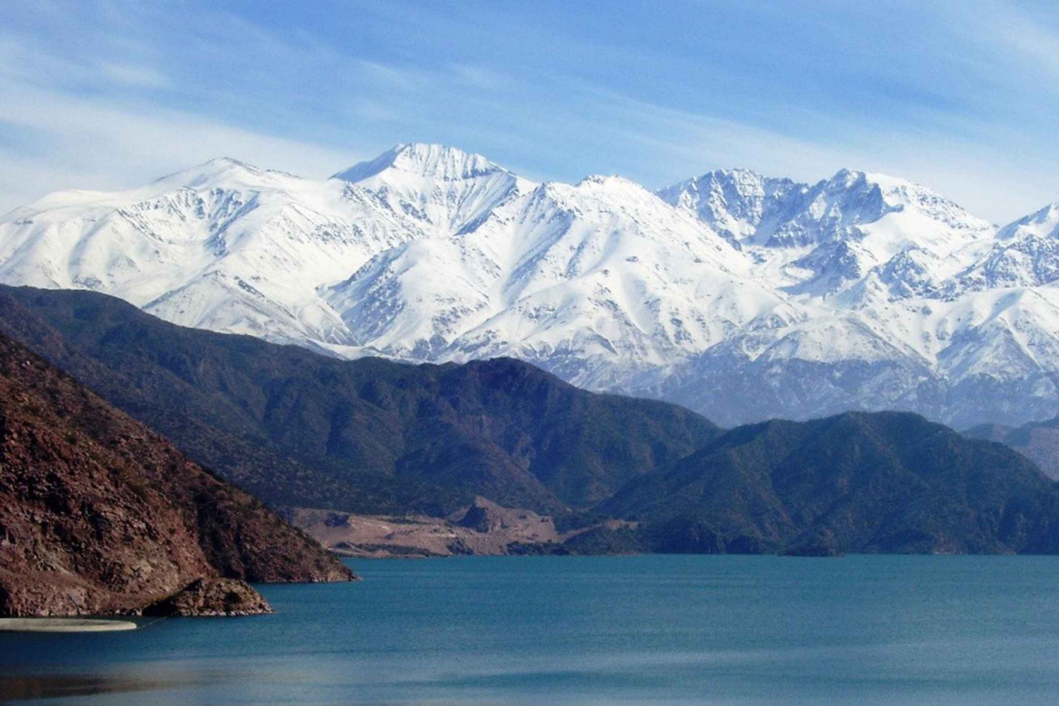 Mendoza : Voyage guidé d'une journée à travers les Andes