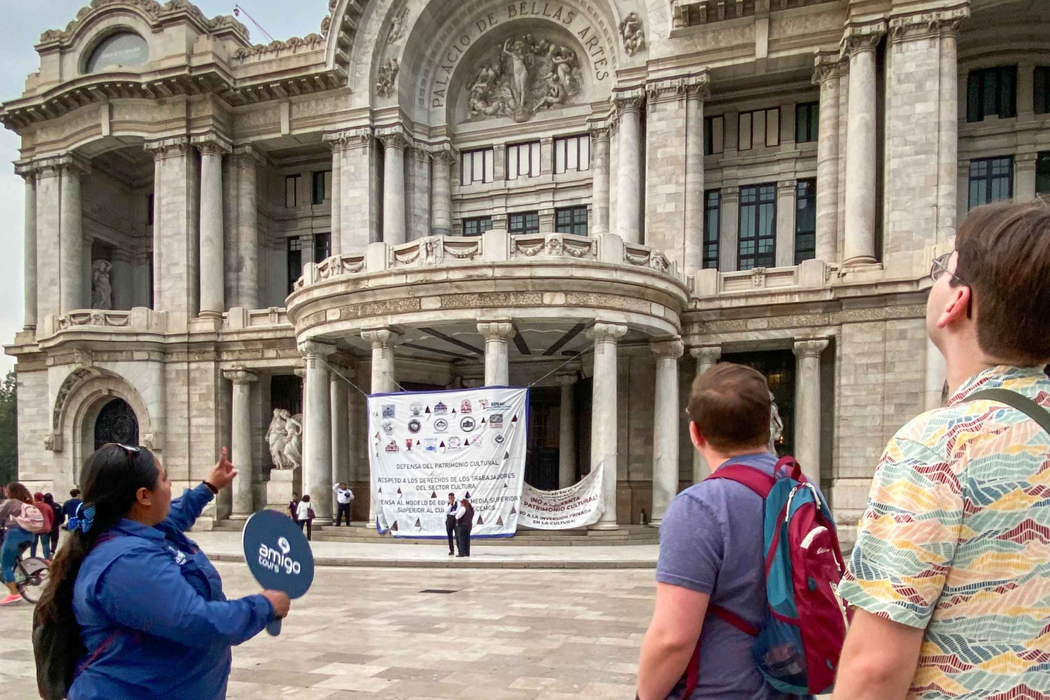 Ночная пешеходная экскурсия по Мехико с дополнительным посещением Torre Latino