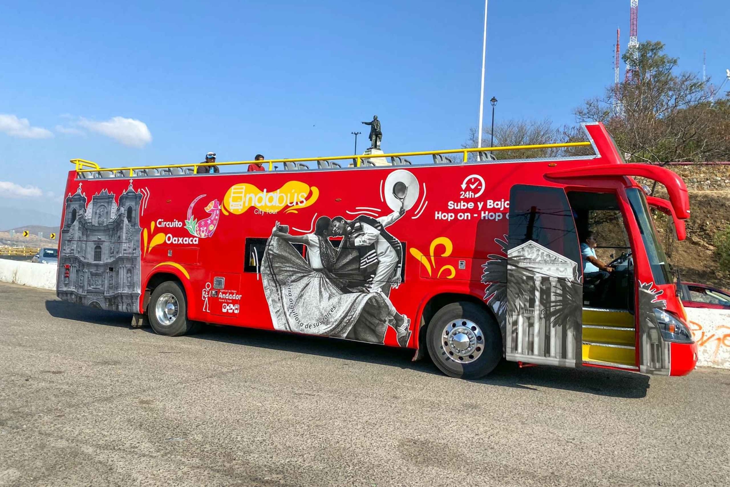 Oaxaca: Omvisning med buss i kolonitiden