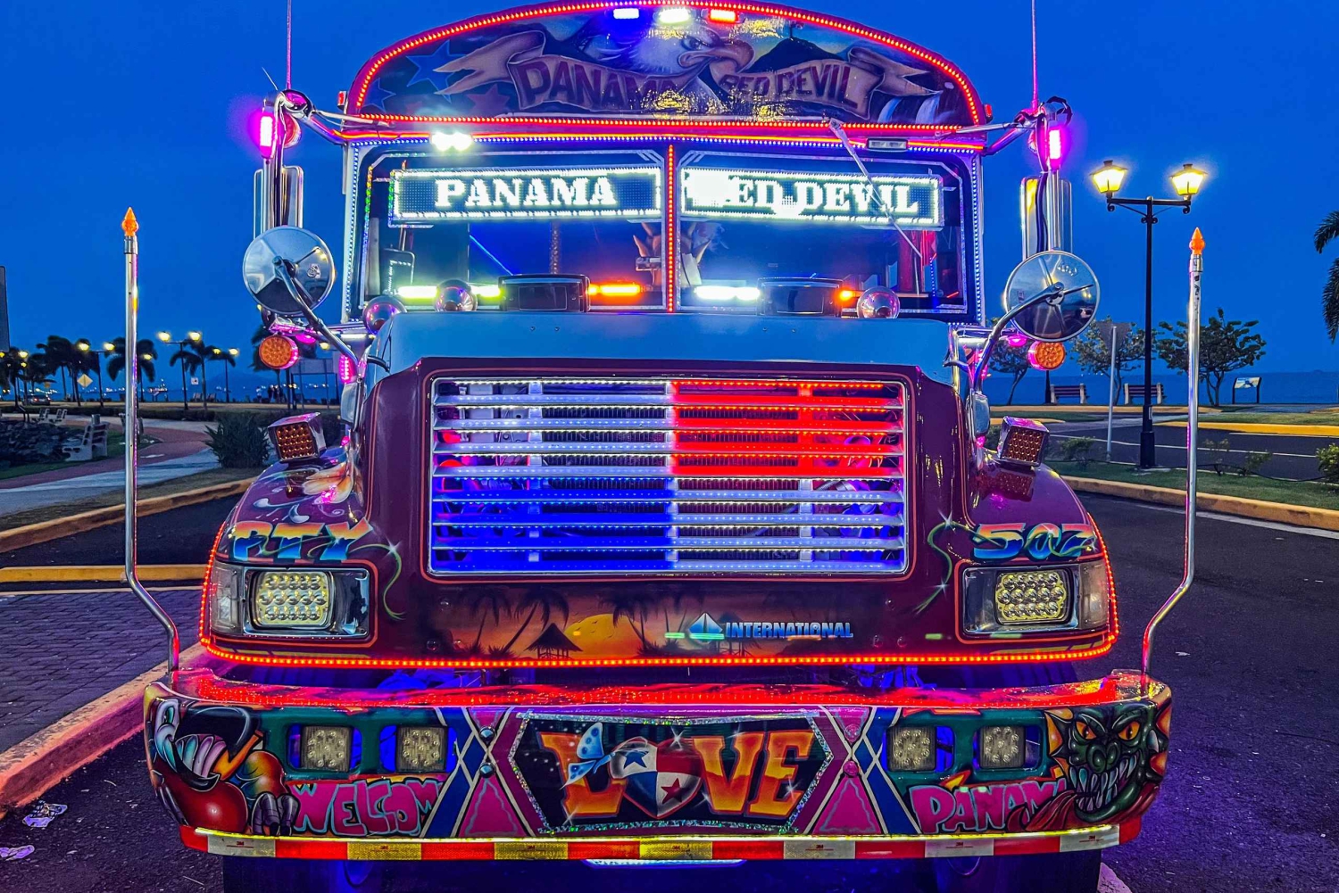 Panama City: Tur i turistområdet Chiva & Amador & Rooftop Bar