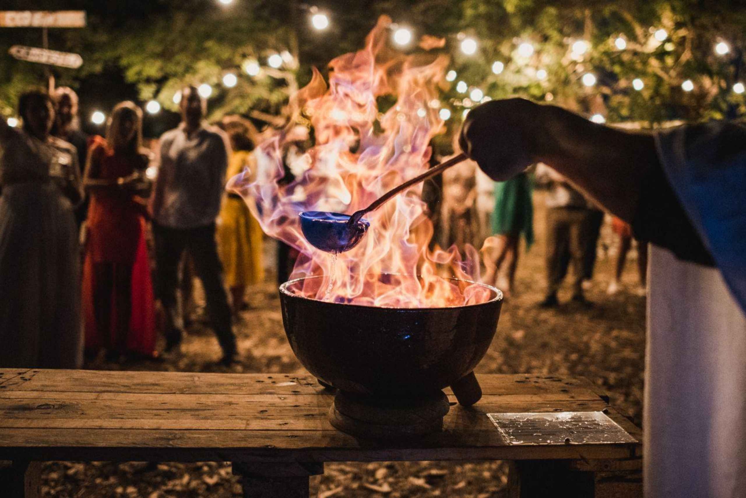 Santiago de Compostela: Pokaz i degustacja Queimada Experience