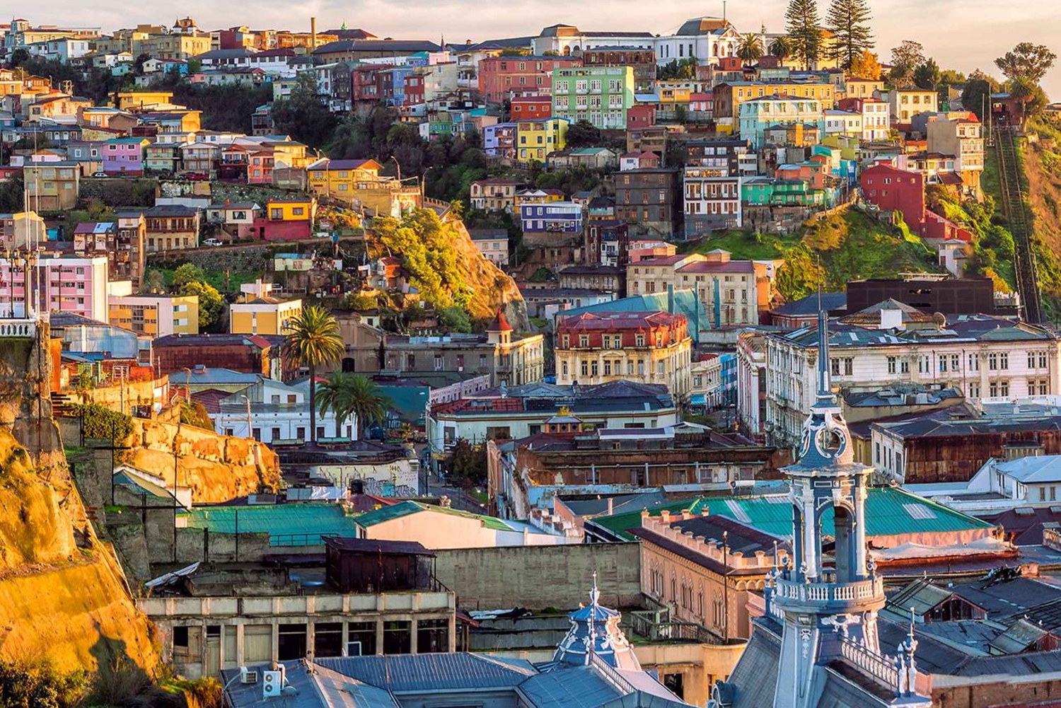 Santiago: Viña del Mar, Valparaiso och Casablanca Valley-tur