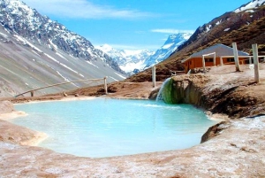 Embalse el Yeso + Termas de Colina met picknick - Volledige dag