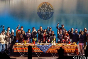 Embalse el Yeso + Termas de Colina met picknick - Volledige dag